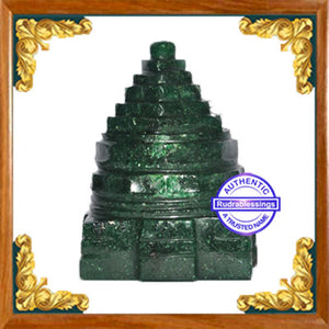 Dark Green Aventurine Shreeyantra - 3