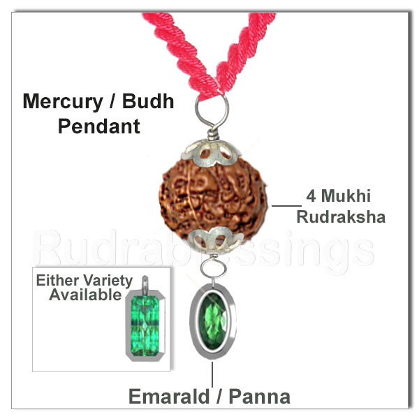 Mercury / Budh Pendant - Indonesian
