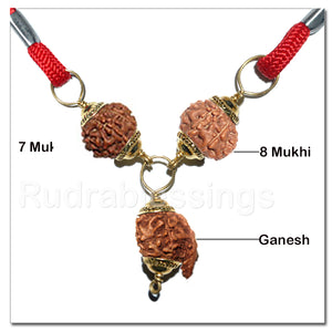 Ganesh Laxmi Pendant From Indonesia