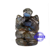 Load image into Gallery viewer, Labradorite Ganesha Statue - 102 A
