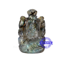 Load image into Gallery viewer, Labradorite Ganesha Statue - 102 A

