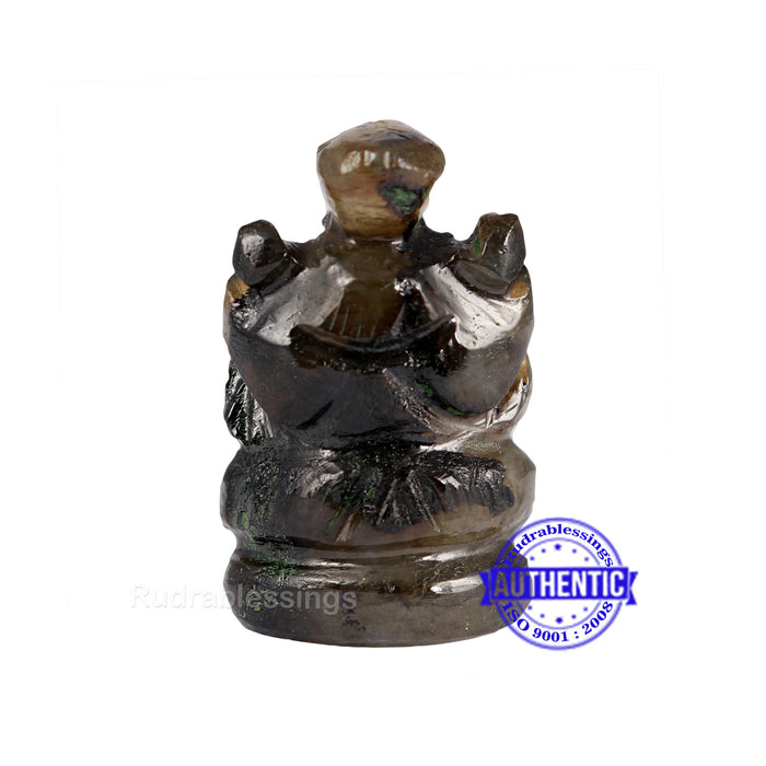 Labradorite Ganesha Statue - 102 D