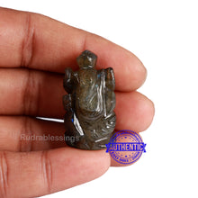 Load image into Gallery viewer, Labradorite Ganesha Statue - 102 G
