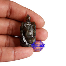 Load image into Gallery viewer, Labradorite Ganesha Statue - 102 H
