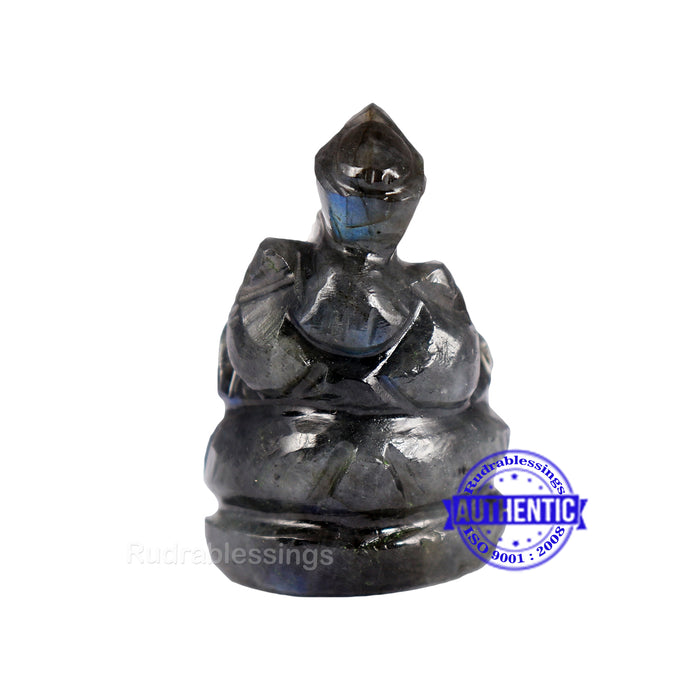 Labradorite Ganesha Statue - 102 i