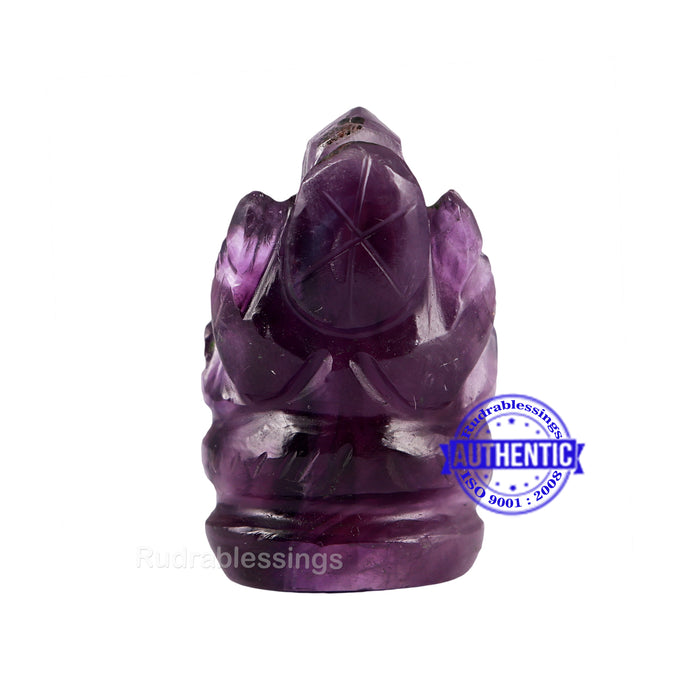 Amethyst Ganesha Statue - 104A