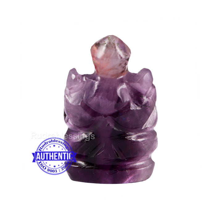 Amethyst Ganesha Statue - 104 B