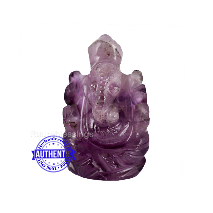 Amethyst Ganesha Statue - 104 C