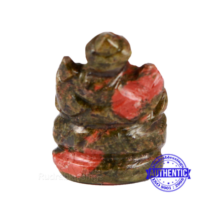Unakite Ganesha Statue - 109 D