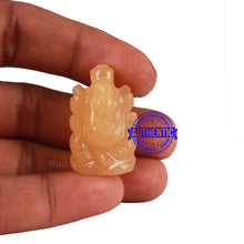 Load image into Gallery viewer, Yellow Agate Ganesha Statue - 110 I
