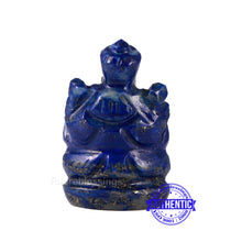 Load image into Gallery viewer, Lapis Lazuli Ganesha Statue - 25 D
