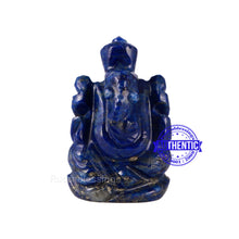 Load image into Gallery viewer, Lapis Lazuli Ganesha Statue - 25 D
