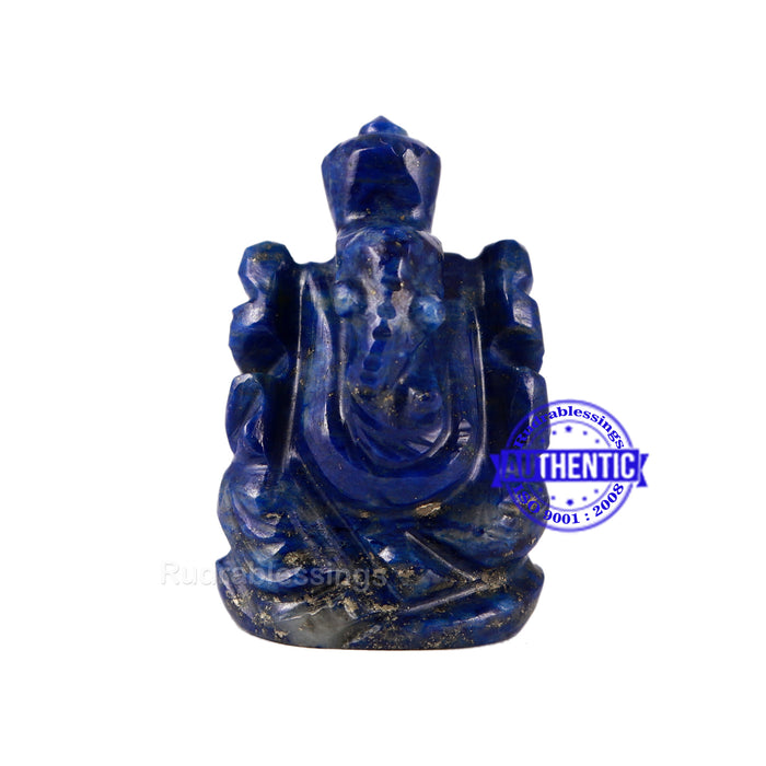 Lapis Lazuli Ganesha Statue - 25 D