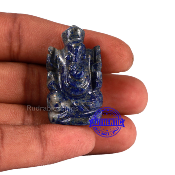 Lapis Lazuli Ganesha Statue - 25 E