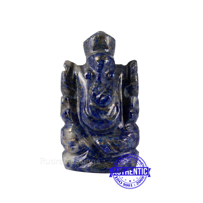 Lapis Lazuli Ganesha Statue - 25 E