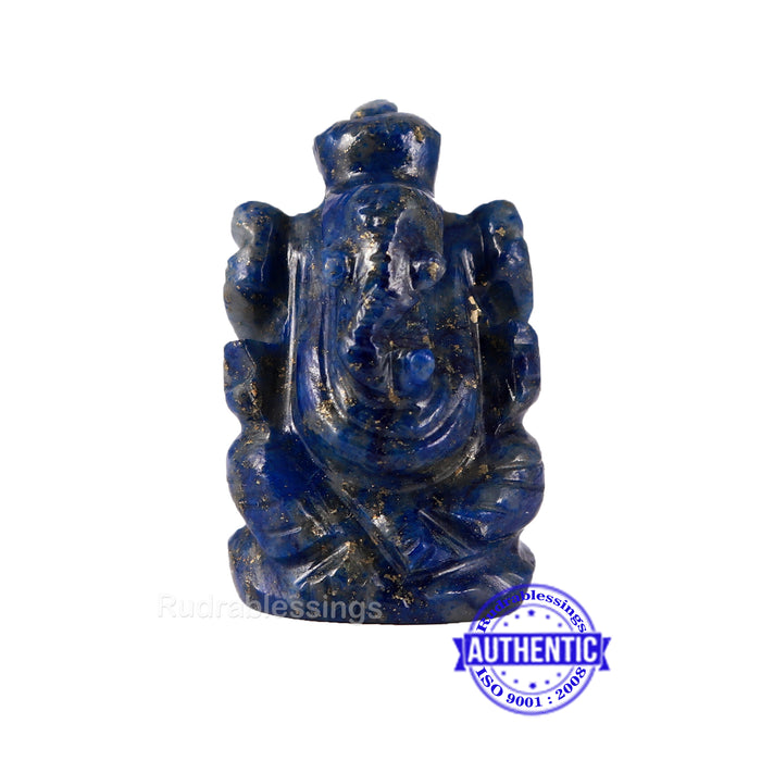Lapis Lazuli Ganesha Statue - 25 G