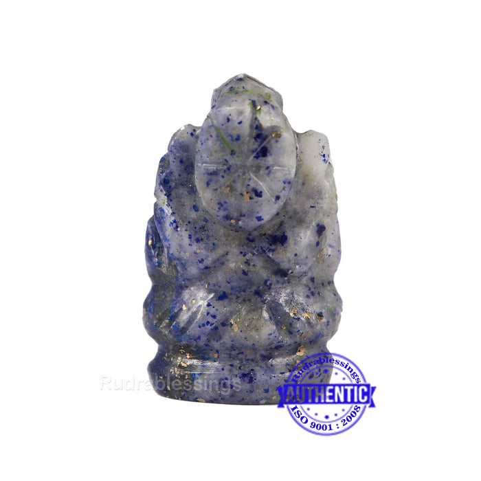 Lapis Lazuli Ganesha Statue - 25 i