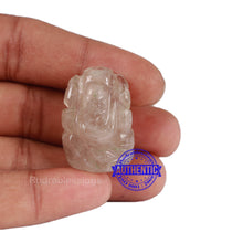 Load image into Gallery viewer, Smoky Quartz Ganesha Statue - 78 B

