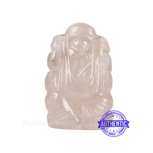 Load image into Gallery viewer, Smoky Quartz Ganesha Statue - 78 G
