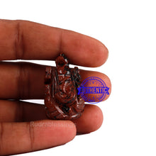 Load image into Gallery viewer, Mahagony Obsidian Ganesha Statue - 88 C
