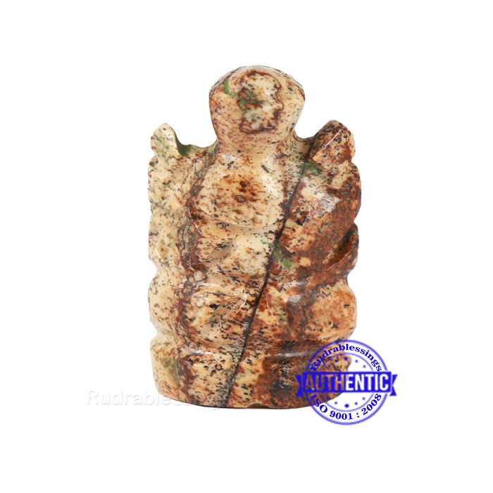 Picture Jasper Ganesha Statue - 92 A