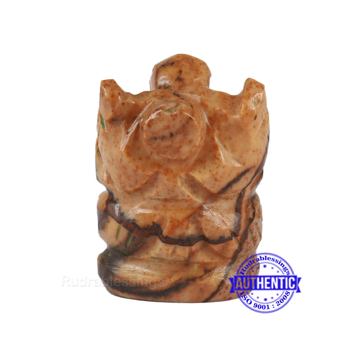 Picture Jasper Ganesha Statue - 92 B