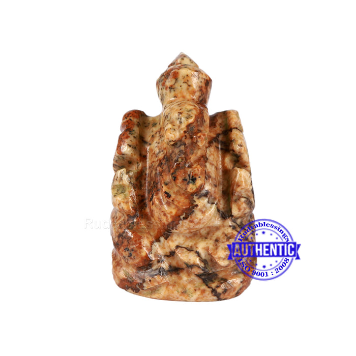 Picture Jasper Ganesha Statue - 92 C