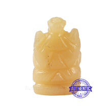 Load image into Gallery viewer, Ivory stone Ganesha Statue - 98 B

