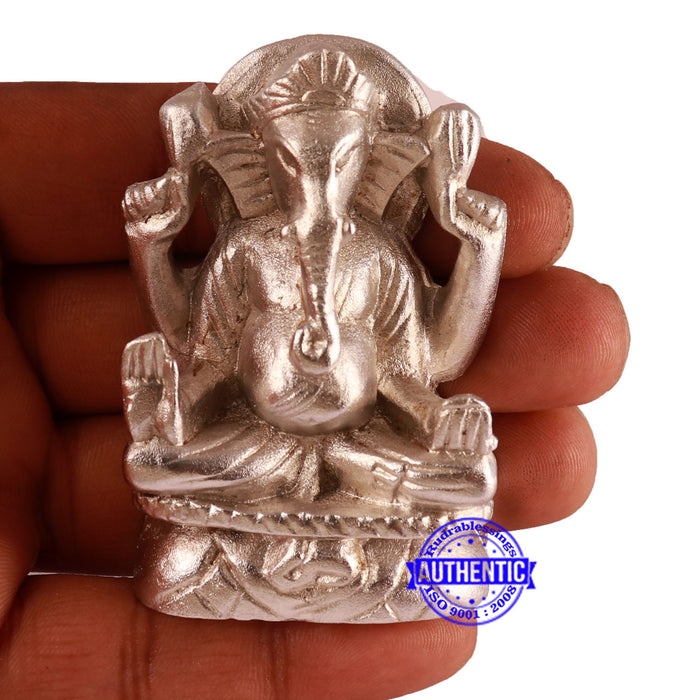 Parad / Mercury Ganesha statue - 73