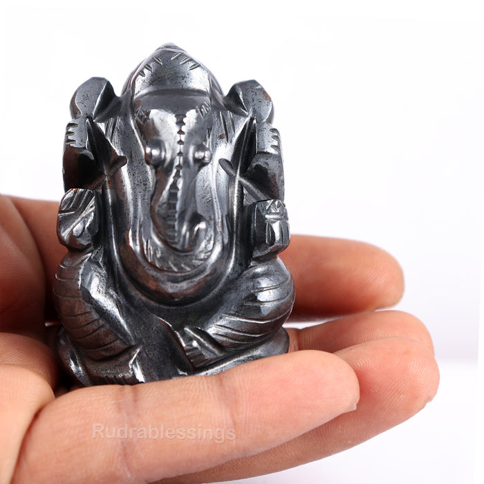 Gunmetal Ganesha Statue - 54