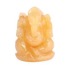 Load image into Gallery viewer, Ivory Stone Ganesha Statue - 67

