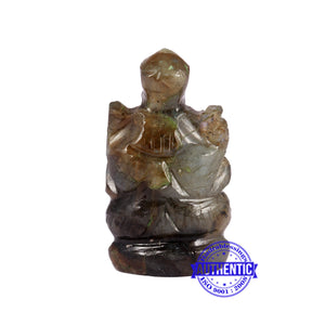 Labradorite Ganesha Statue - 102 K