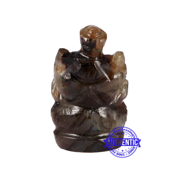 Labradorite Ganesha Statue - 102 L