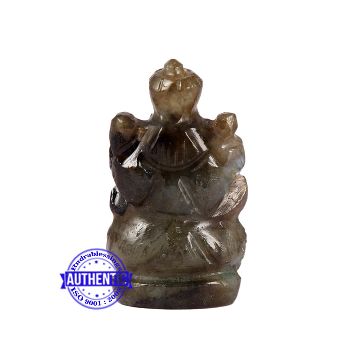 Labradorite Ganesha Statue - 102 M