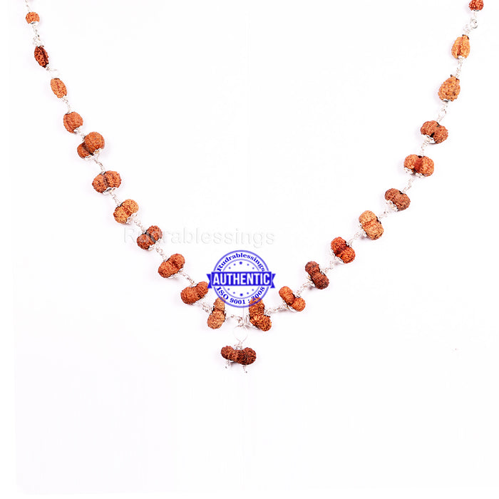 Gaurishankar Rudraksha Shahi Indrani Mala (Indonesian Standard Size Beads)