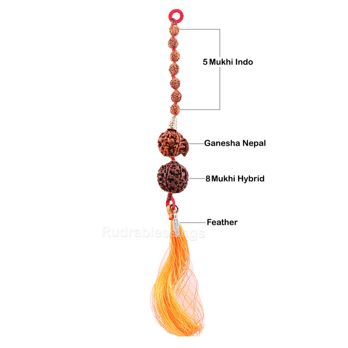 Lord Ganesha Obstacle Remover Hanging - 1