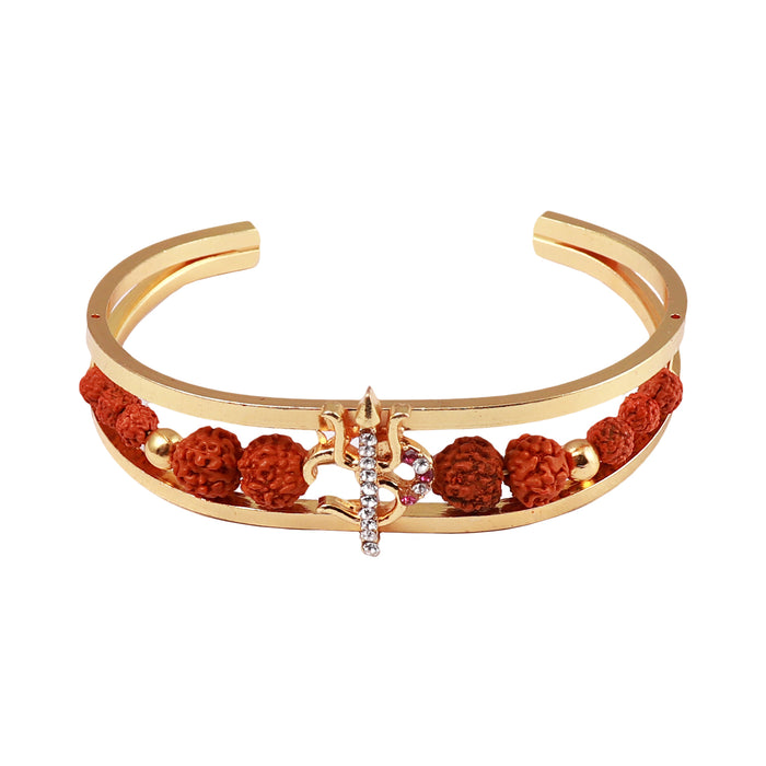 Trishul with OM Rudraksha Kada