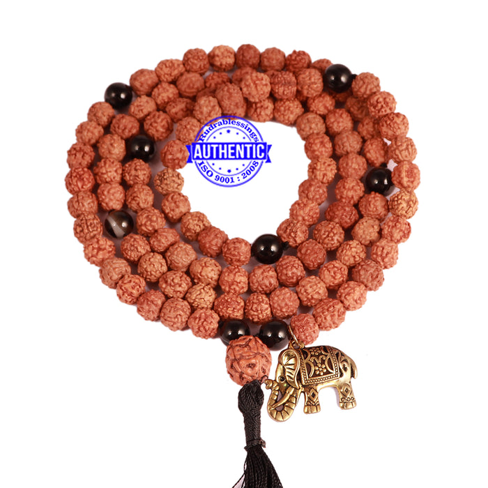 Sulemani + Rudraksha Mala with Elephant accessory - 1