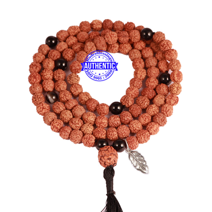 Sulemani + Rudraksha Mala with Leaf accessory - 1