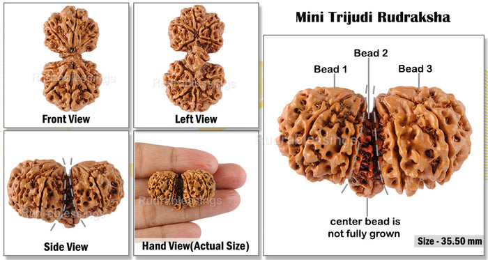 Mini Trijudi - Bead No. 16