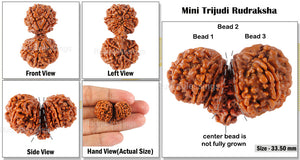 Mini Trijudi - Bead No. 17