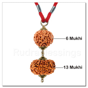 Rudraksha Mohini / Attraction Pendant From Nepal