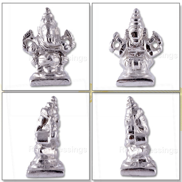 Parad / Mercury Ganesha statue - 3