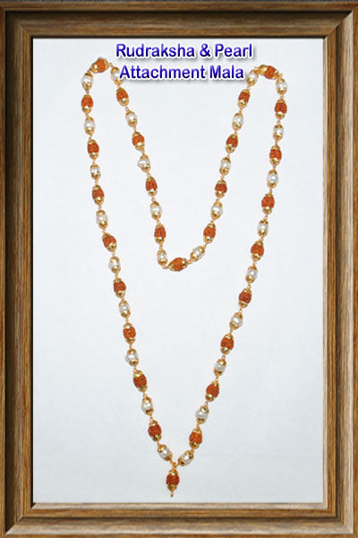 Rudraksha Pearl Attachment Mala