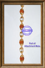 Load image into Gallery viewer, Rudraksha Pearl Attachment Mala
