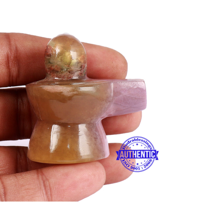 Flourite Shivlinga - 13