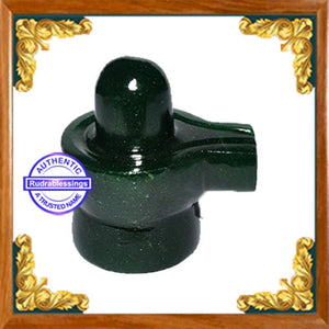 Dark Green Aventurine Shivlinga - 10
