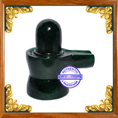 Dark Green Aventurine Shivlinga - 11
