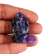 Load image into Gallery viewer, Sodalite Ganesha Statue - 95 A
