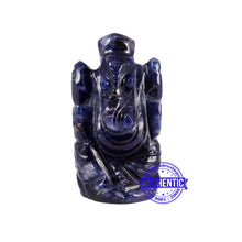 Load image into Gallery viewer, Sodalite Ganesha Statue - 95 B
